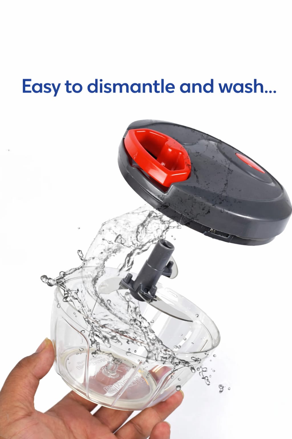 Manual Food Chopper | Hand Pull Vegetable Chopper – BPA Free